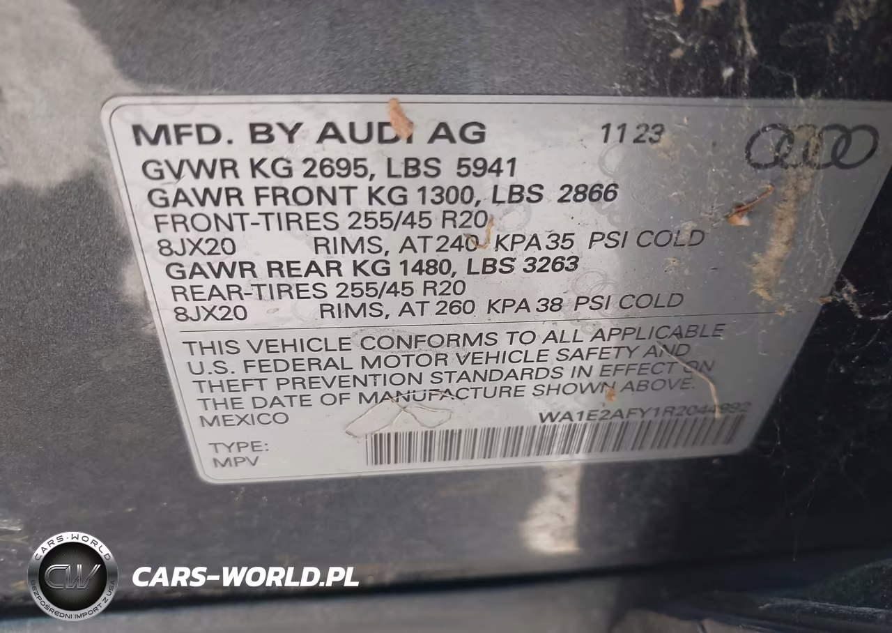 2024 Audi Q5 Premium Plus 55 Tfsi E S Line Quattro S Tronic VIN:WA1E2AFY1R2044992 - 9