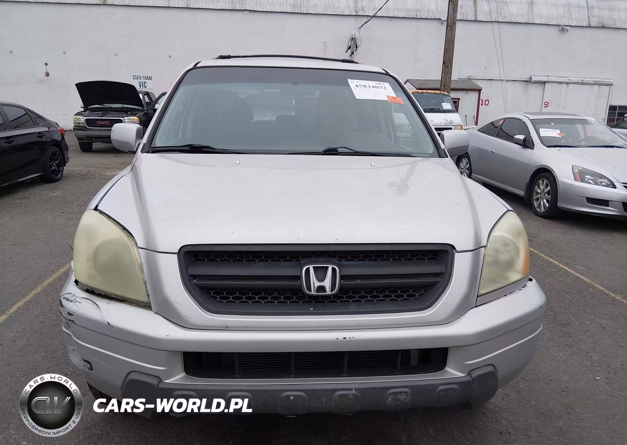 2004 Honda Pilot Ex VIN:2HKYF18474H602305 - 12