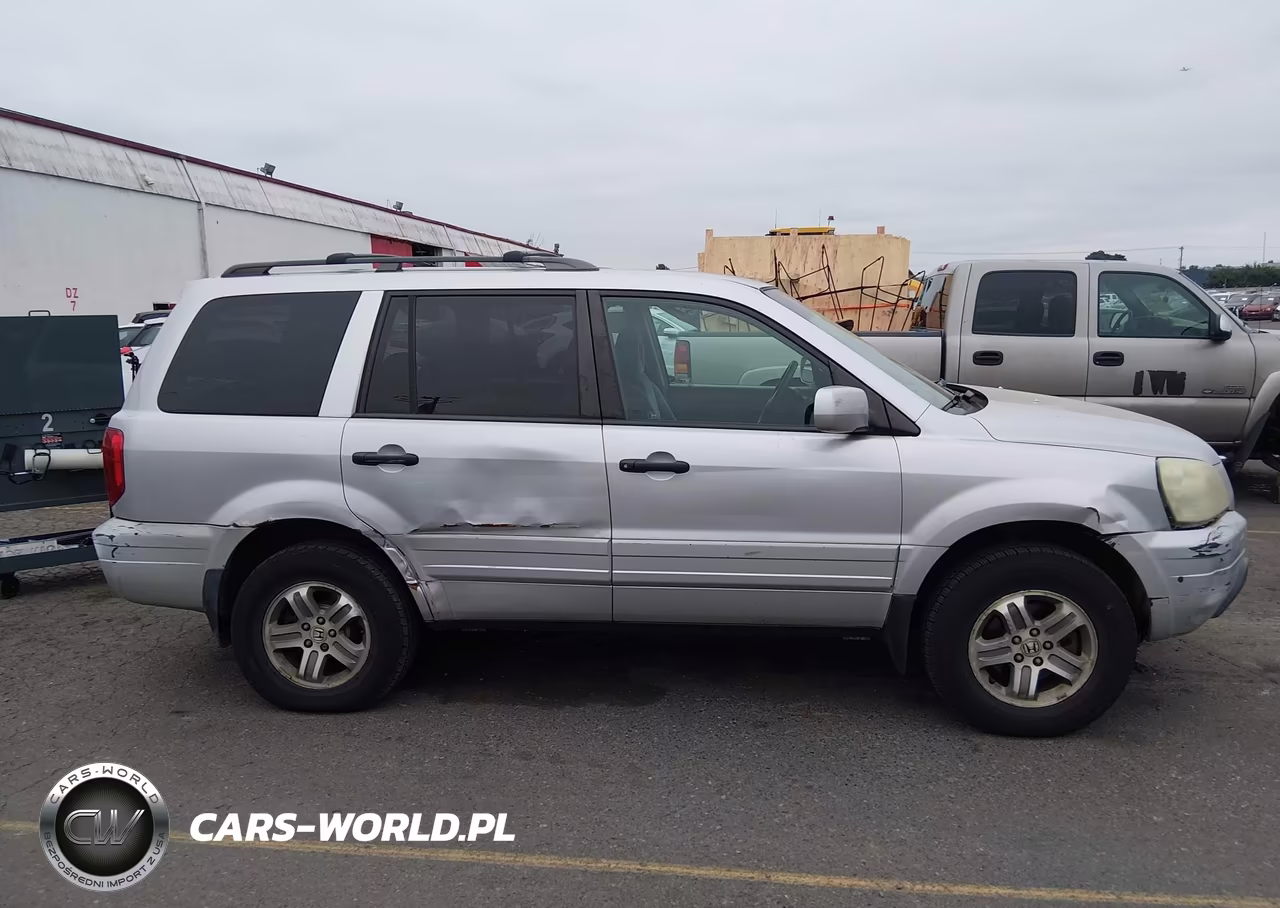 2004 Honda Pilot Ex VIN:2HKYF18474H602305 - 13