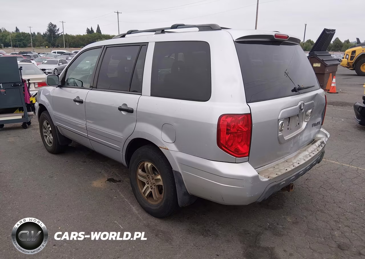 2004 Honda Pilot Ex VIN:2HKYF18474H602305 - 3