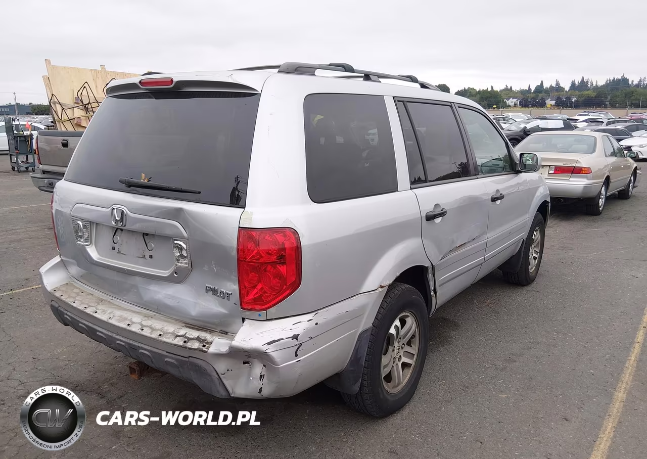 2004 Honda Pilot Ex VIN:2HKYF18474H602305 - 4