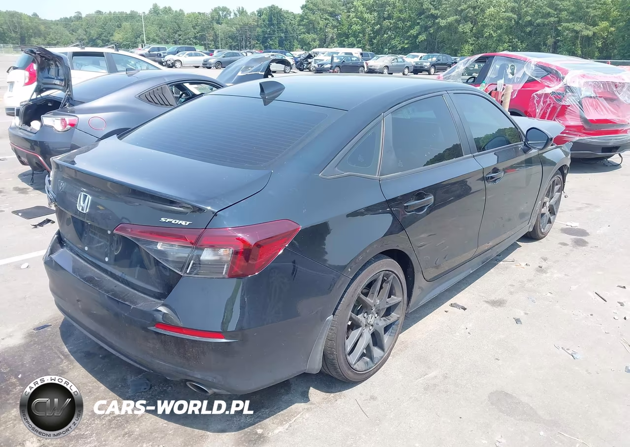 2025 Honda Civic Sport VIN:2HGFE2F57SH512624 - 4
