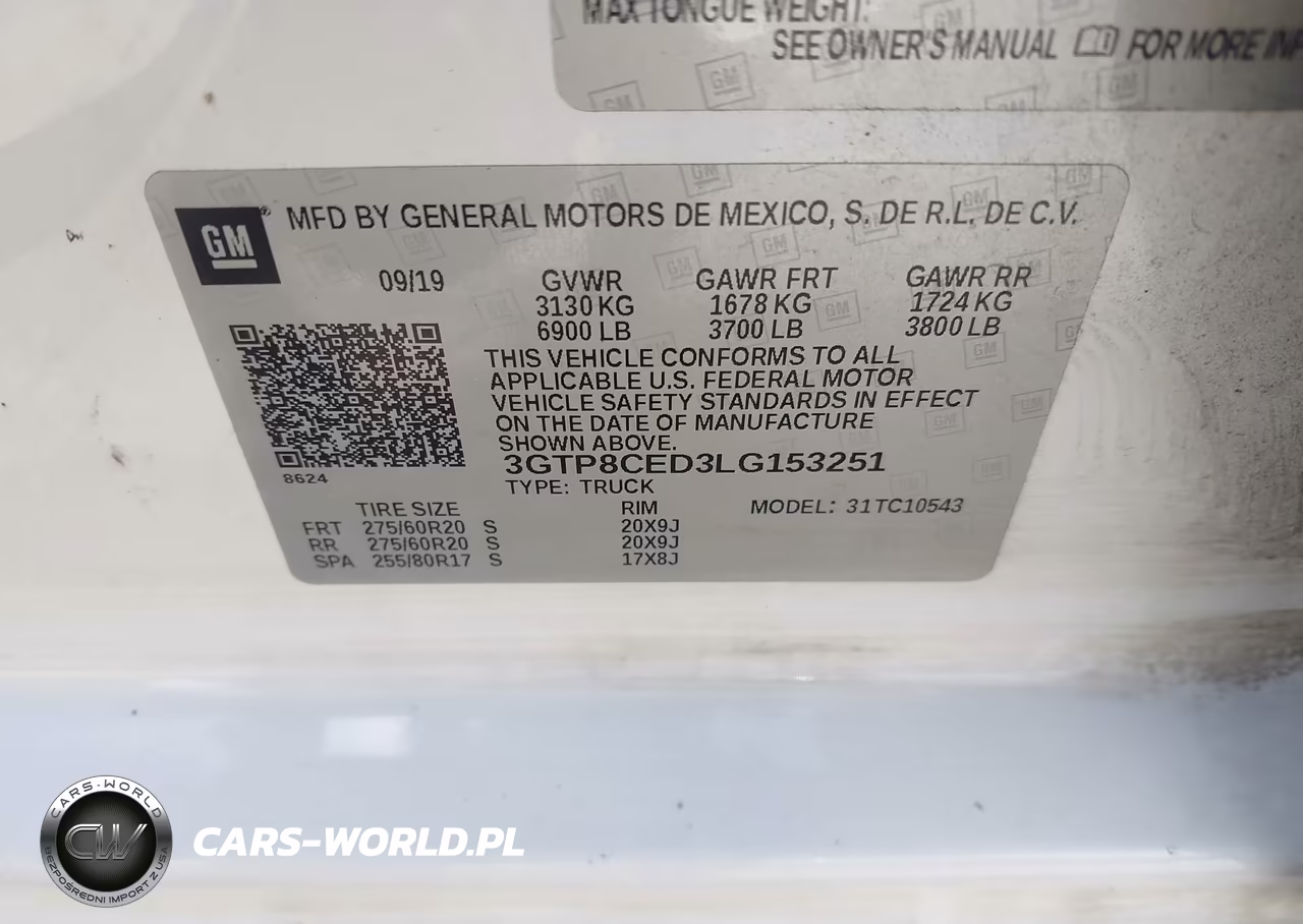2020 GMC Sierra 1500 2Wd Short Box Elevation VIN:3GTP8CED3LG153251 - 9