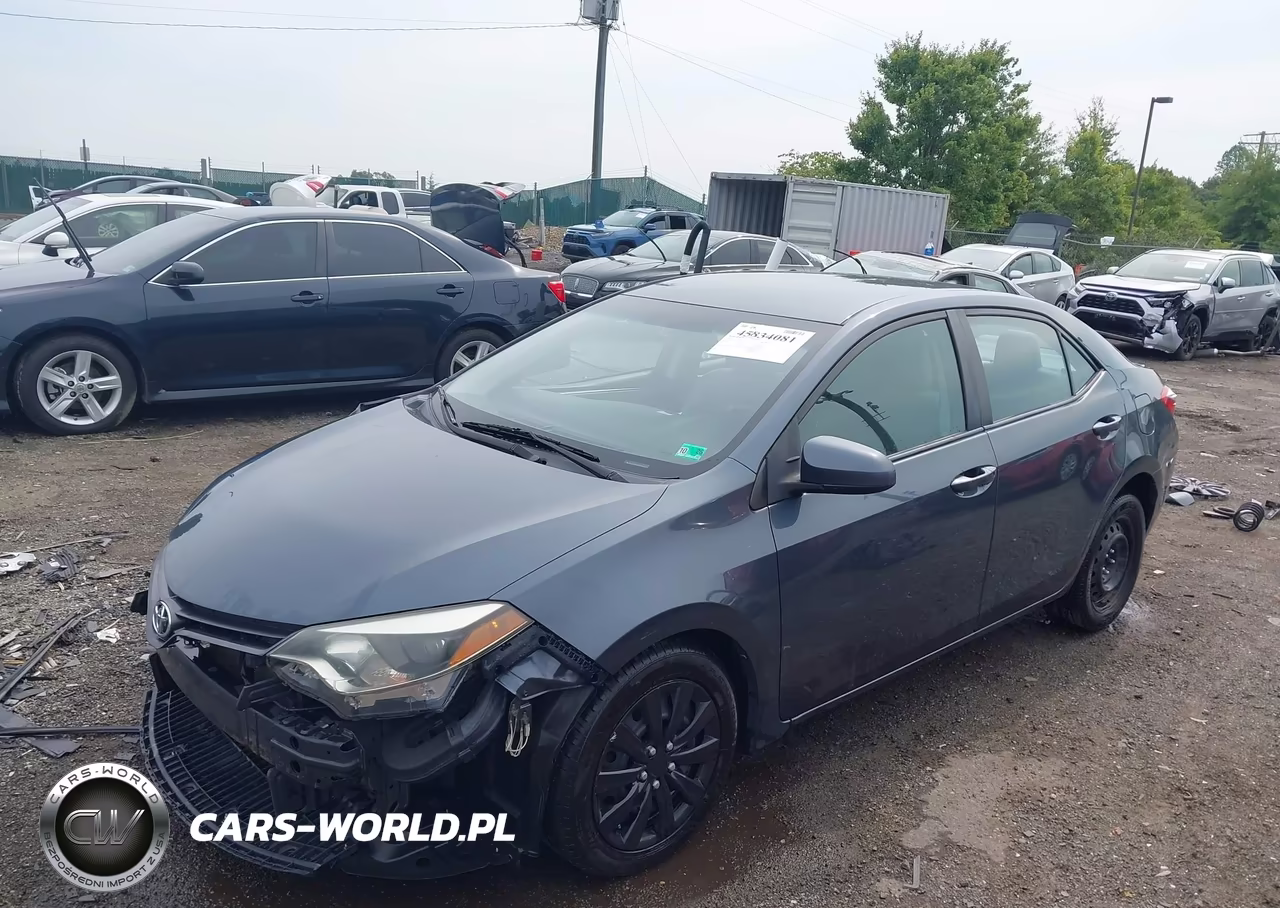 2016 Toyota Corolla Le VIN:2T1BURHE5GC682813 - 2