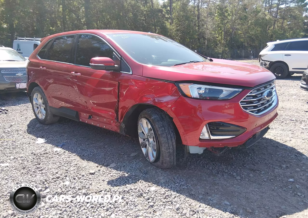 2022 Ford Edge Titanium VIN:2FMPK4K9XNBA55312 - 1