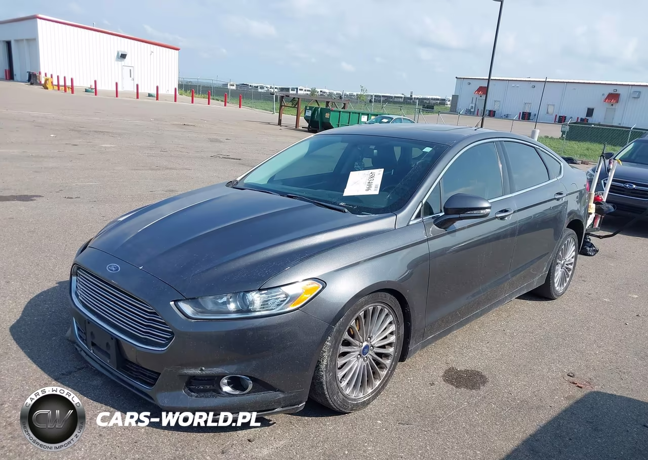 2015 Ford Fusion Titanium VIN:3FA6P0K96FR238077 - 2
