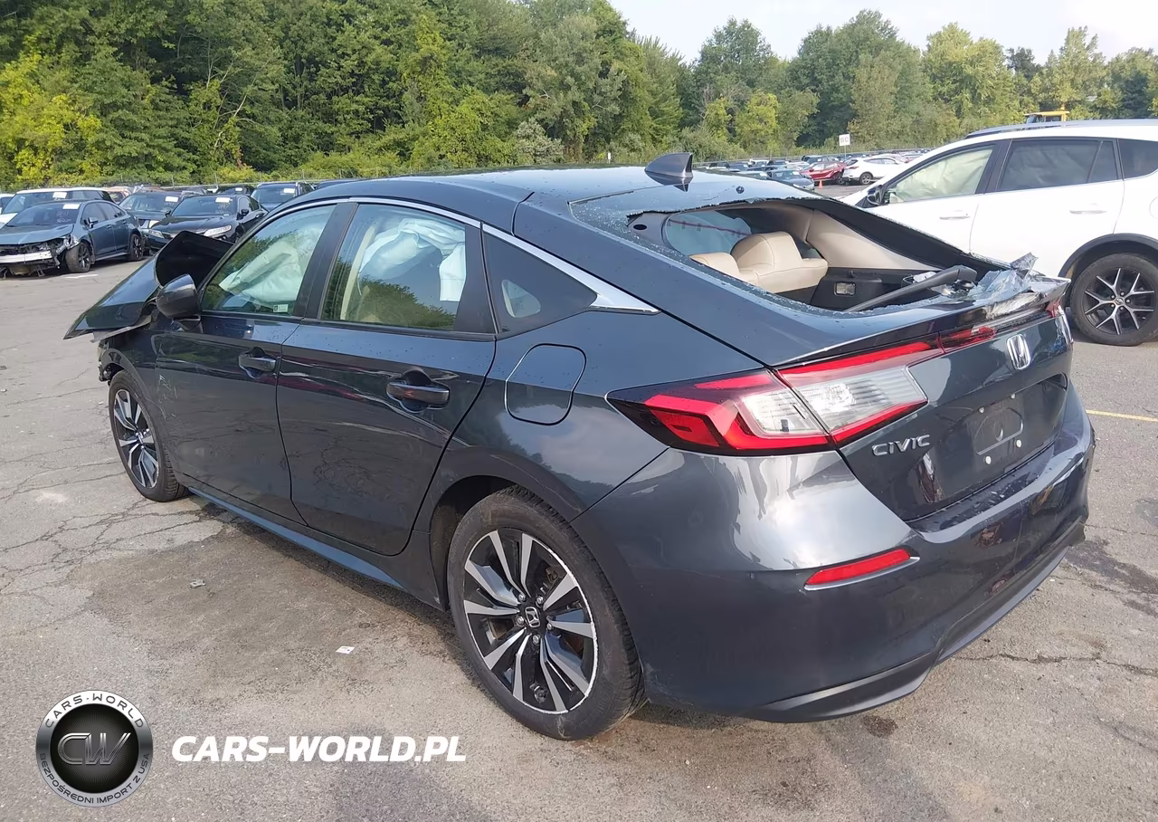 2024 Honda Civic Ex-L VIN:19XFL1H7XRE020155 - 3
