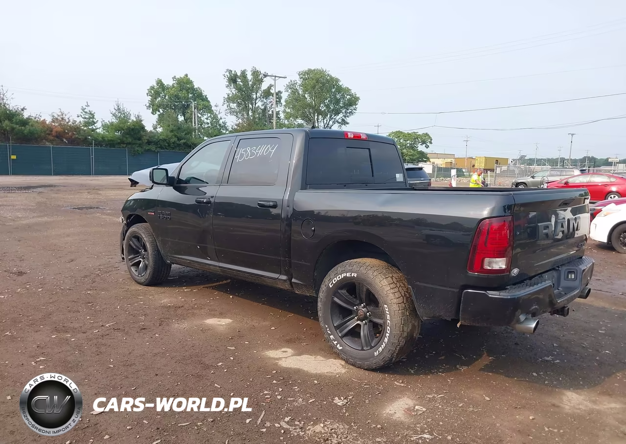 2017 Ram 1500 Night 4X4 5'7 Box VIN:1C6RR7MT9HS737845 - 3