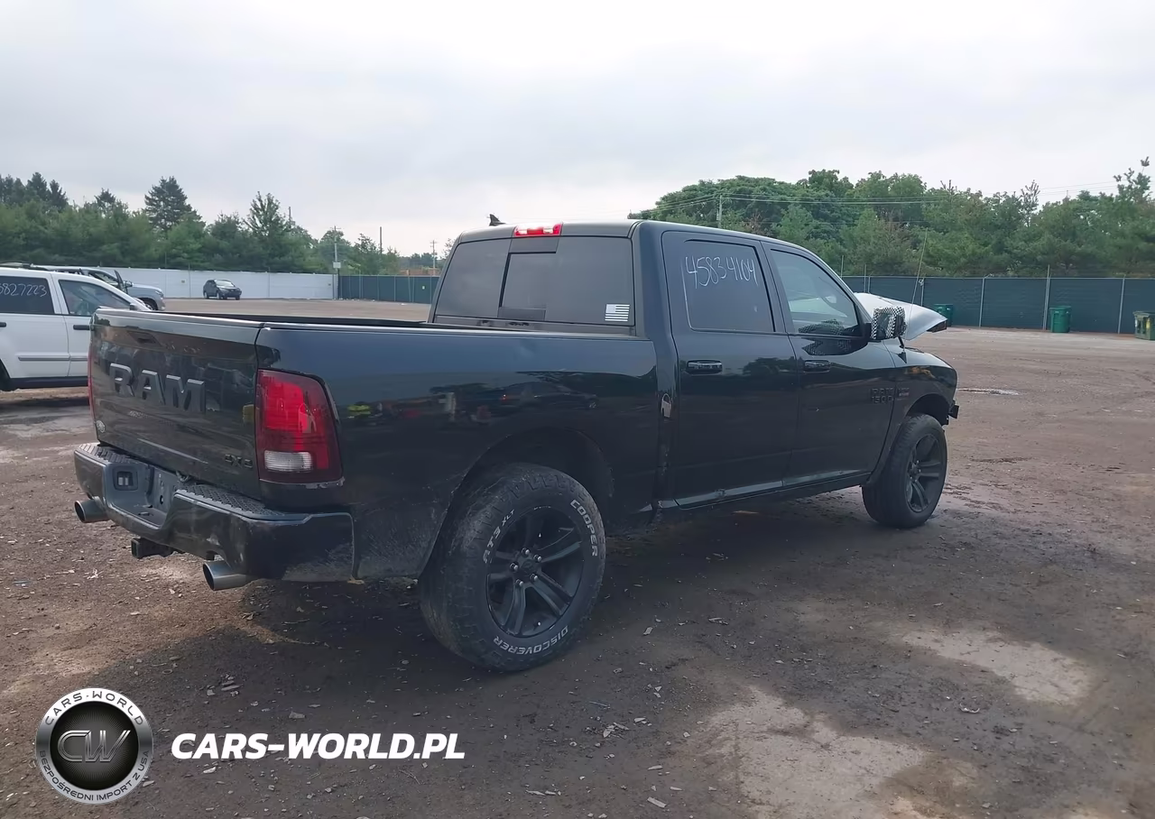 2017 Ram 1500 Night 4X4 5'7 Box VIN:1C6RR7MT9HS737845 - 4