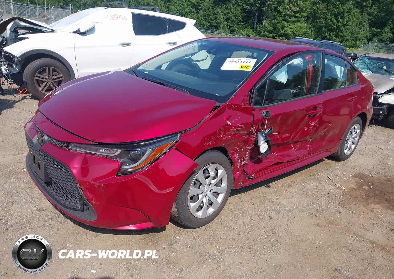 2022 Toyota Corolla Le VIN:JTDEPMAE9NJ229278 - 2