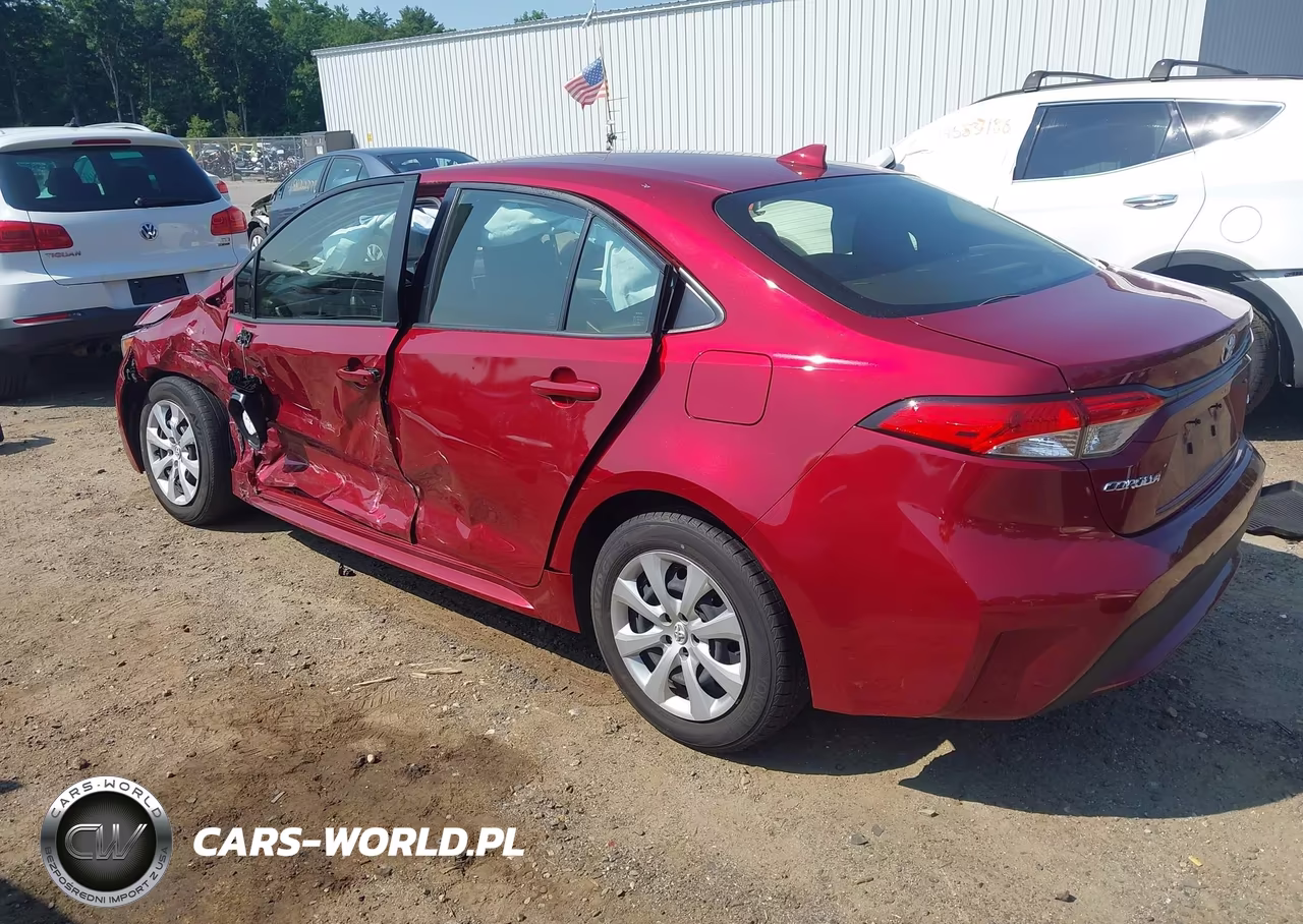 2022 Toyota Corolla Le VIN:JTDEPMAE9NJ229278 - 3