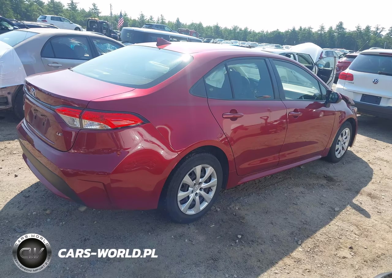 2022 Toyota Corolla Le VIN:JTDEPMAE9NJ229278 - 4