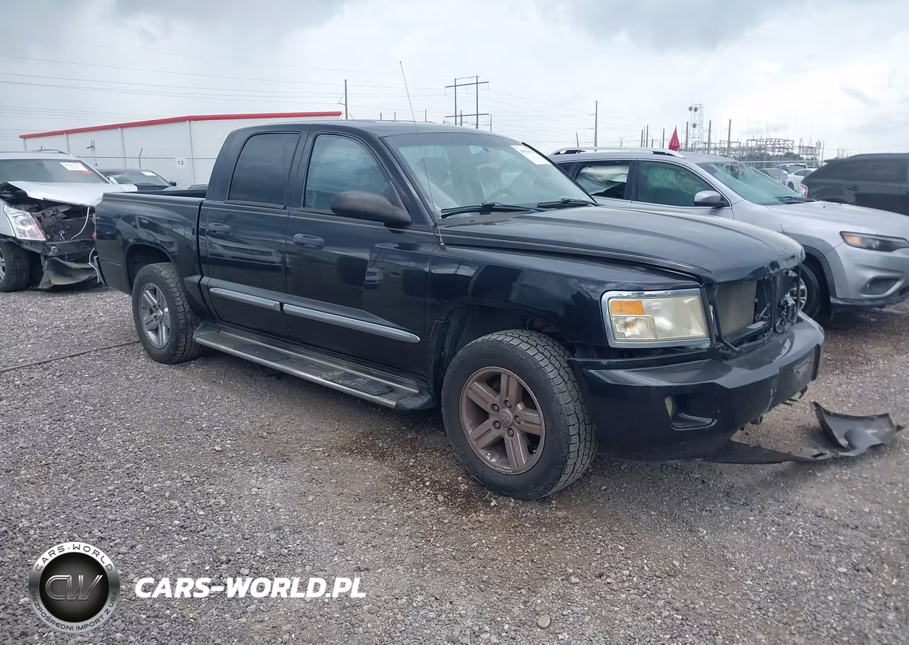 2008 Dodge Dakota Laramie VIN:1D7HW58N88S624228 - 1