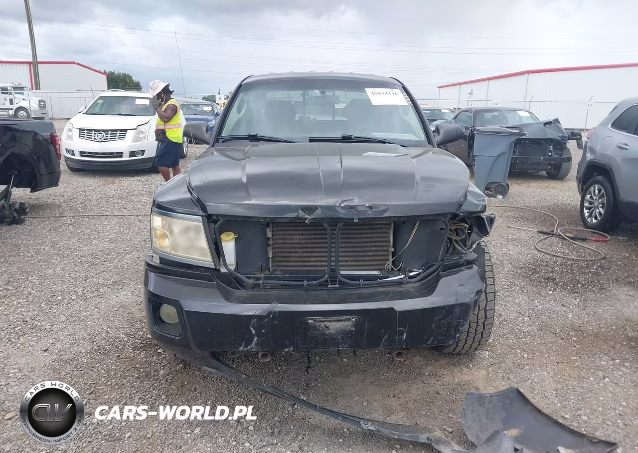 2008 Dodge Dakota Laramie VIN:1D7HW58N88S624228 - 12