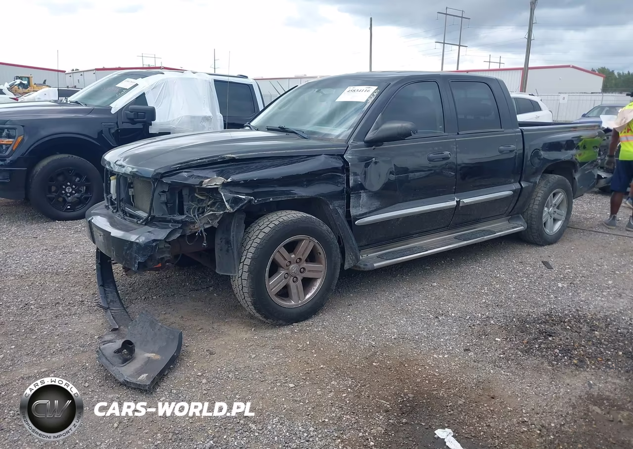 2008 Dodge Dakota Laramie VIN:1D7HW58N88S624228 - 2