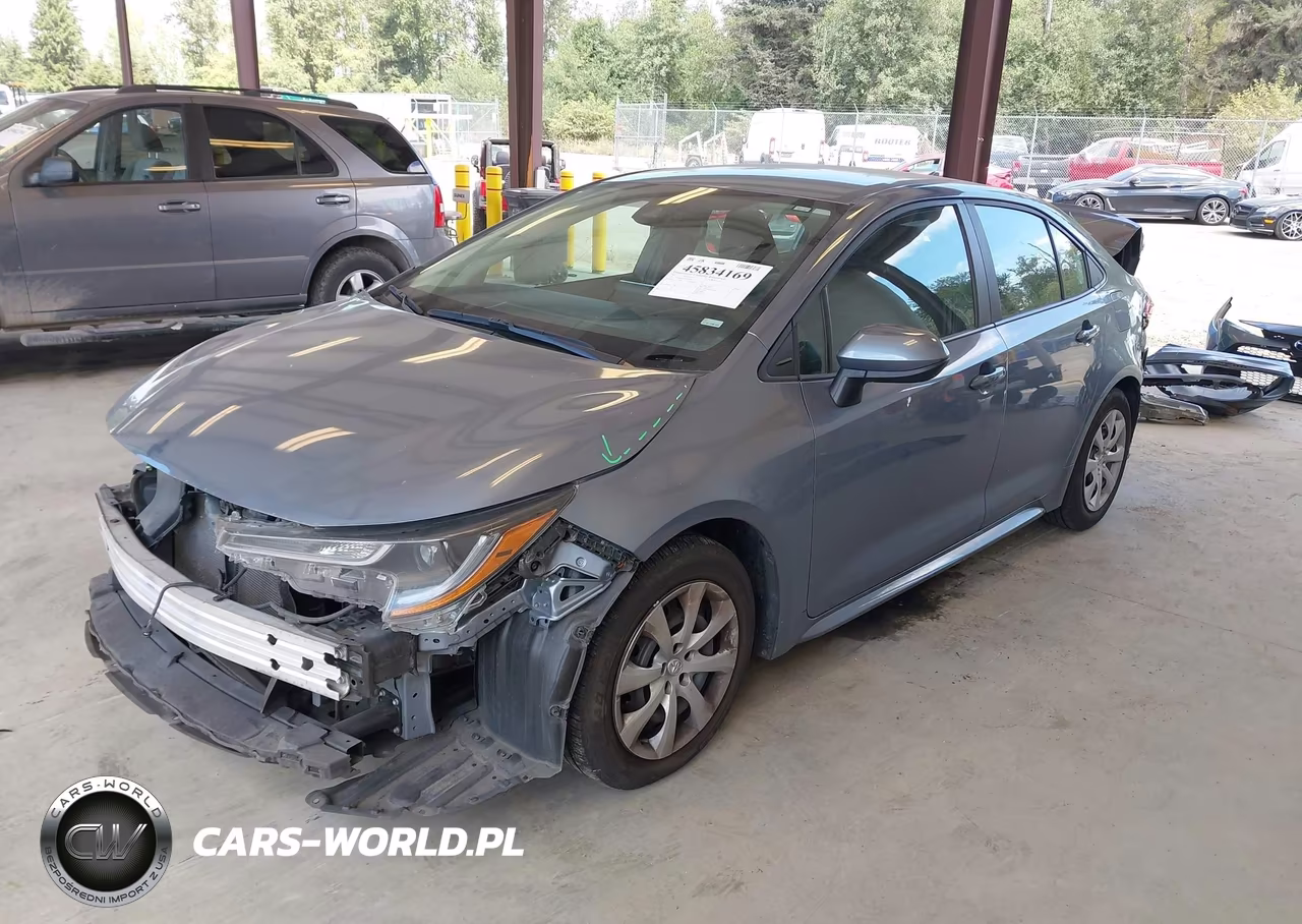 2022 Toyota Corolla Le VIN:5YFEPMAE4NP369329 - 2