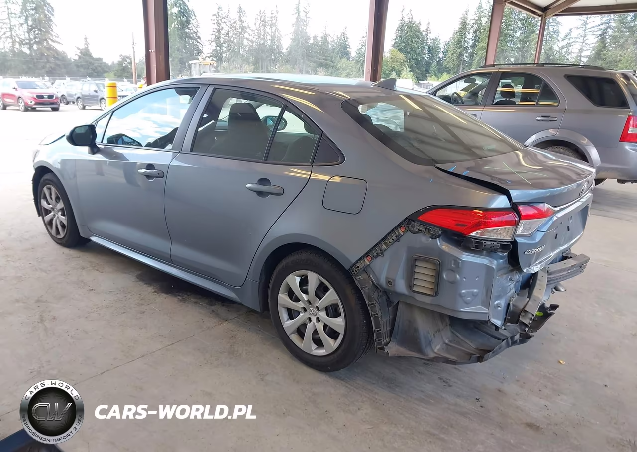 2022 Toyota Corolla Le VIN:5YFEPMAE4NP369329 - 3