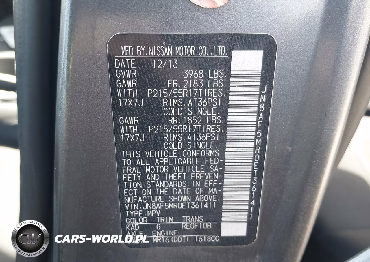 2014 Nissan Juke Nismo-S-Sl-Sv VIN:JN8AF5MR0ET361411 - 9