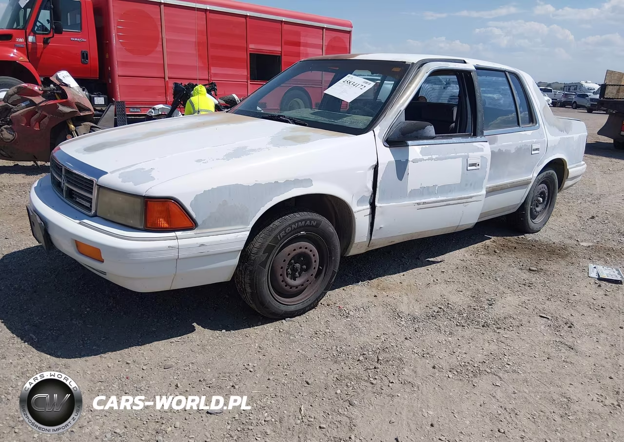 1991 Dodge Spirit VIN:1B3XA46K6MF669552 - 2