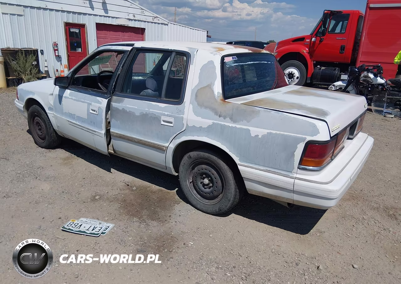 1991 Dodge Spirit VIN:1B3XA46K6MF669552 - 3