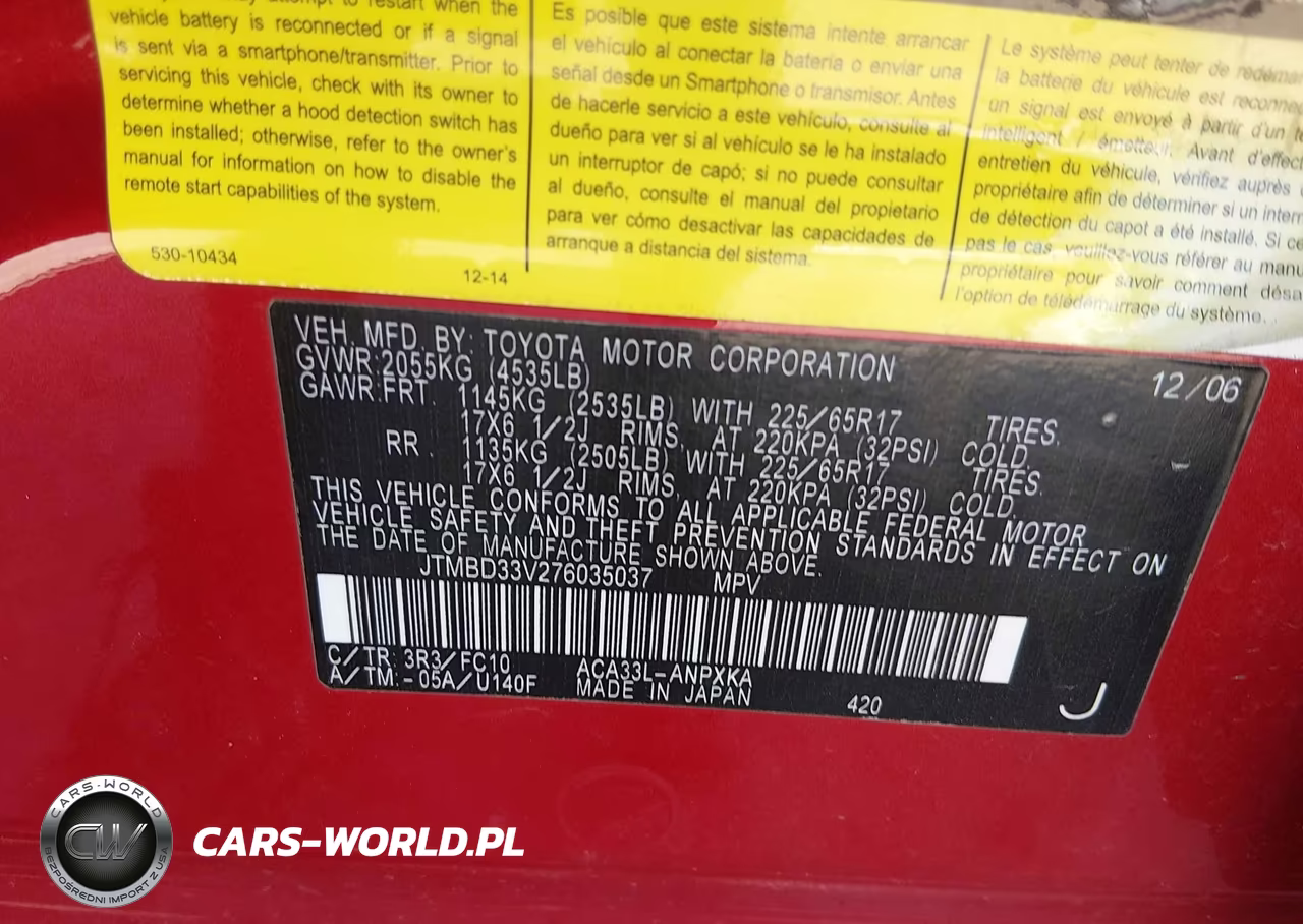 2007 Toyota Rav4 VIN:JTMBD33V276035037 - 9