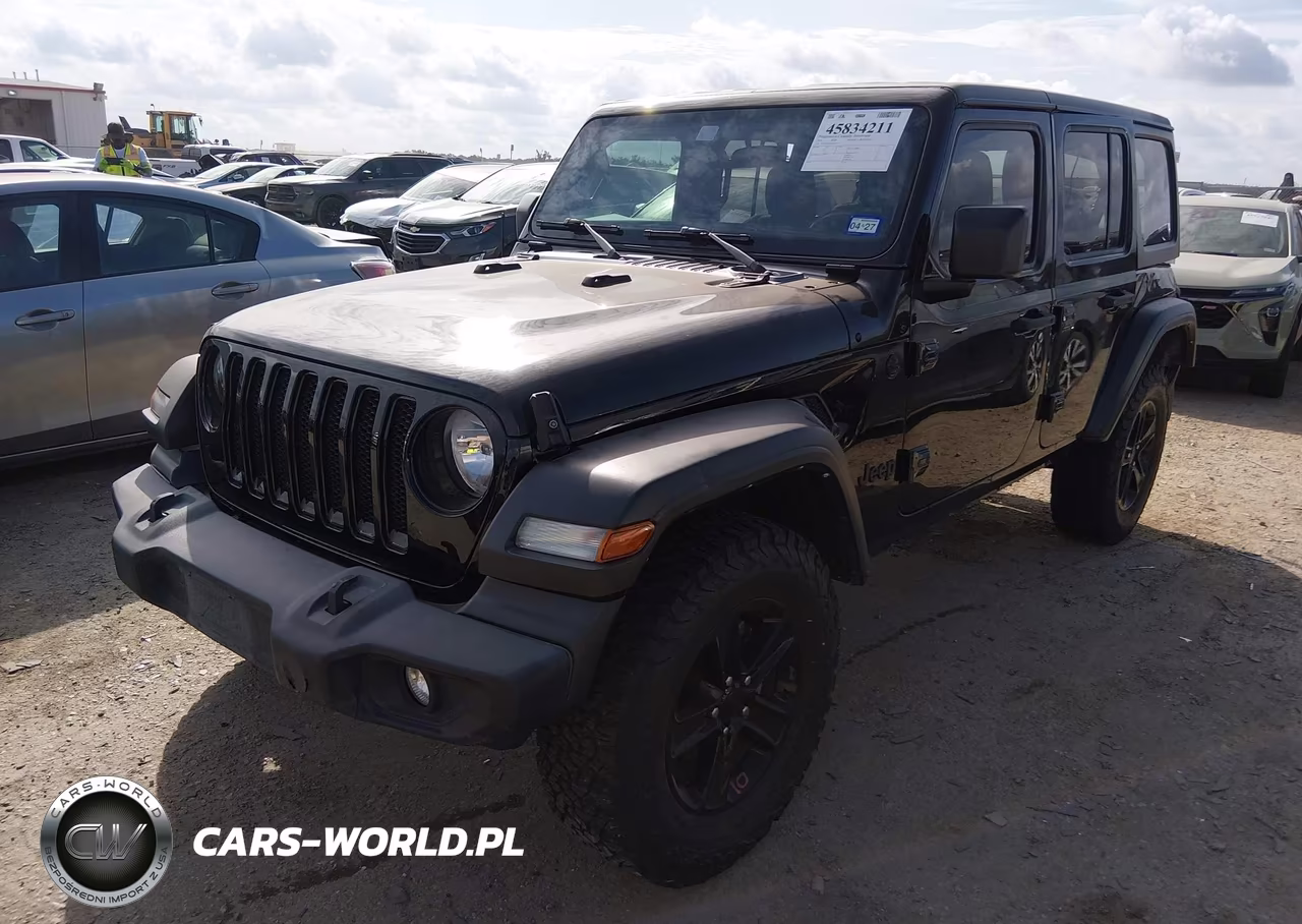 2022 Jeep Wrangler Unlimited Sport Altitude 4X4 VIN:1C4HJXDN5NW207695 - 2