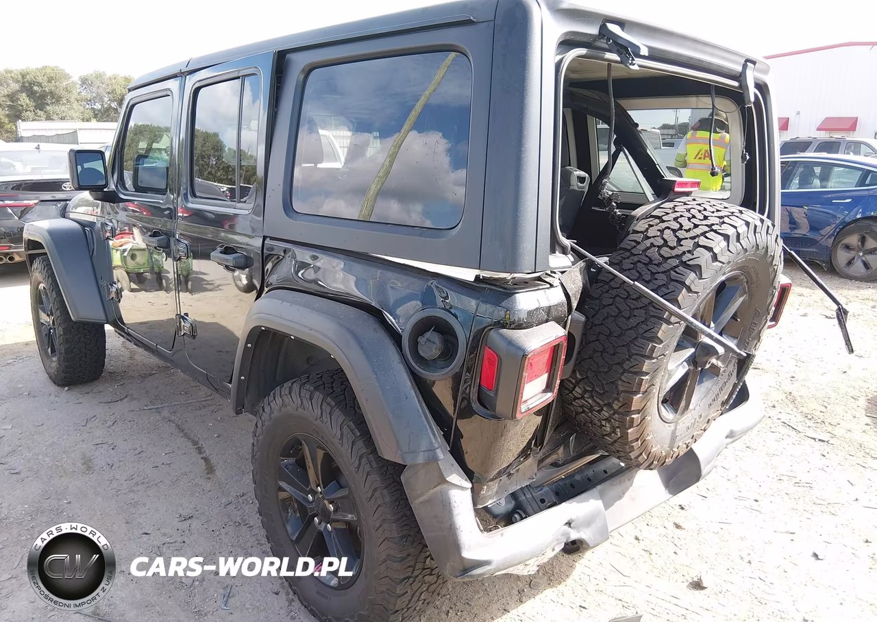 2022 Jeep Wrangler Unlimited Sport Altitude 4X4 VIN:1C4HJXDN5NW207695 - 3