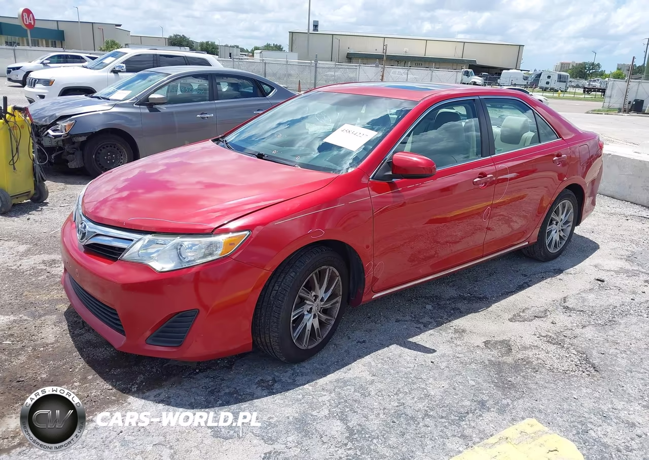 2012 Toyota Camry Le VIN:4T1BF1FK6CU599761 - 2