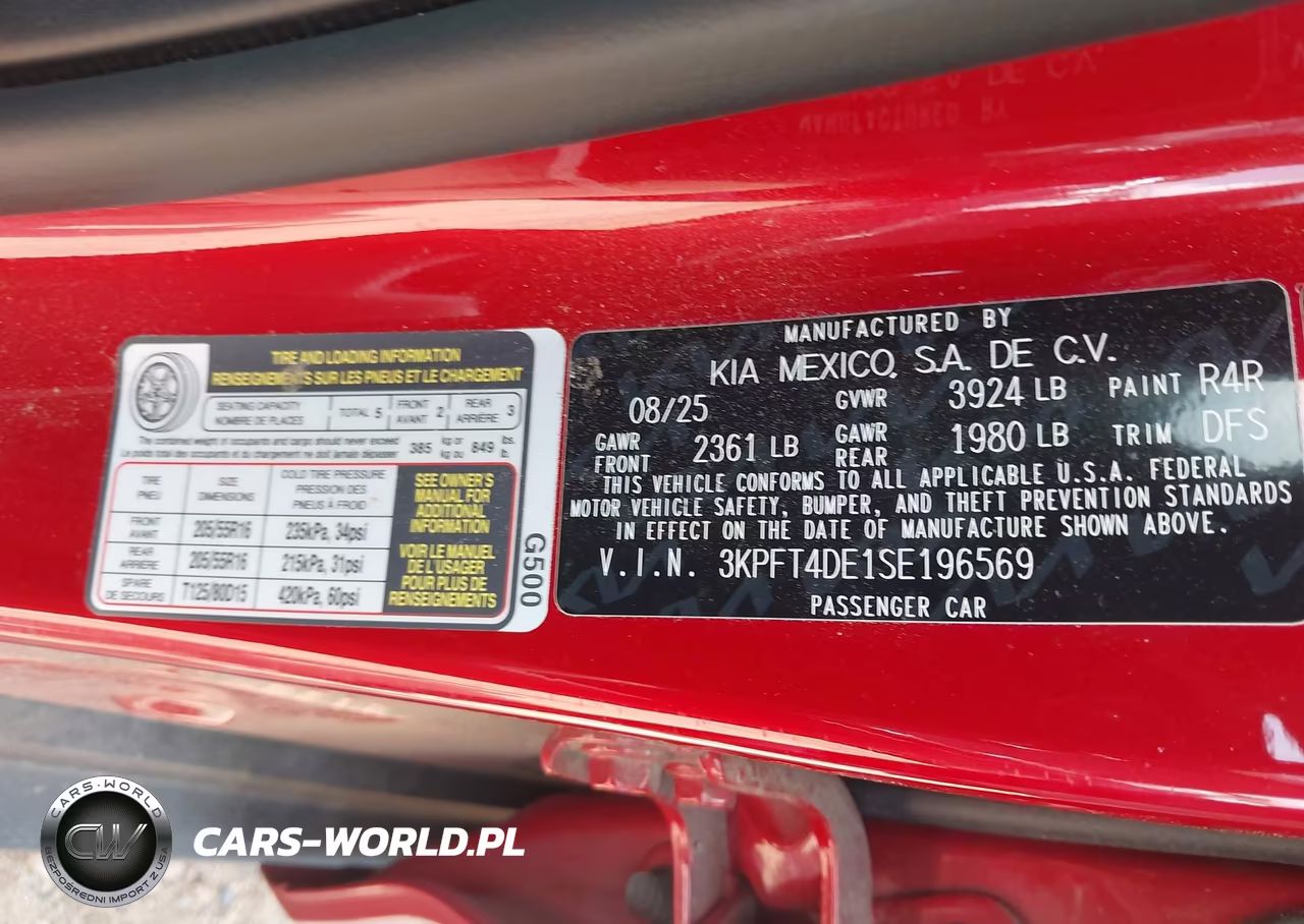 2025 Kia K4 Lxs VIN:3KPFT4DE1SE196569 - 9