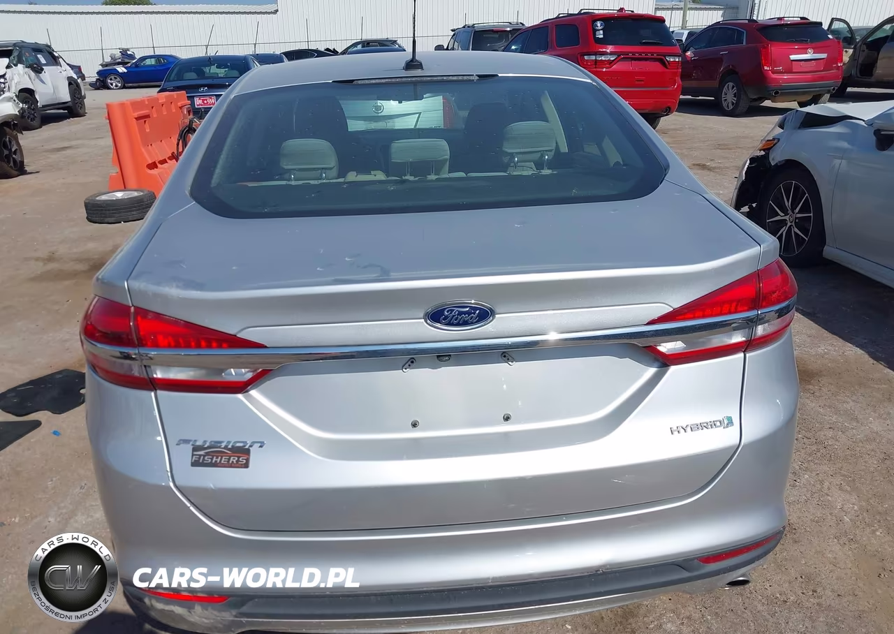 2018 Ford Fusion Hybrid S VIN:3FA6P0UU1JR122957 - 16