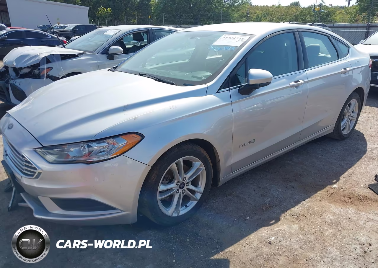 2018 Ford Fusion Hybrid S VIN:3FA6P0UU1JR122957 - 2