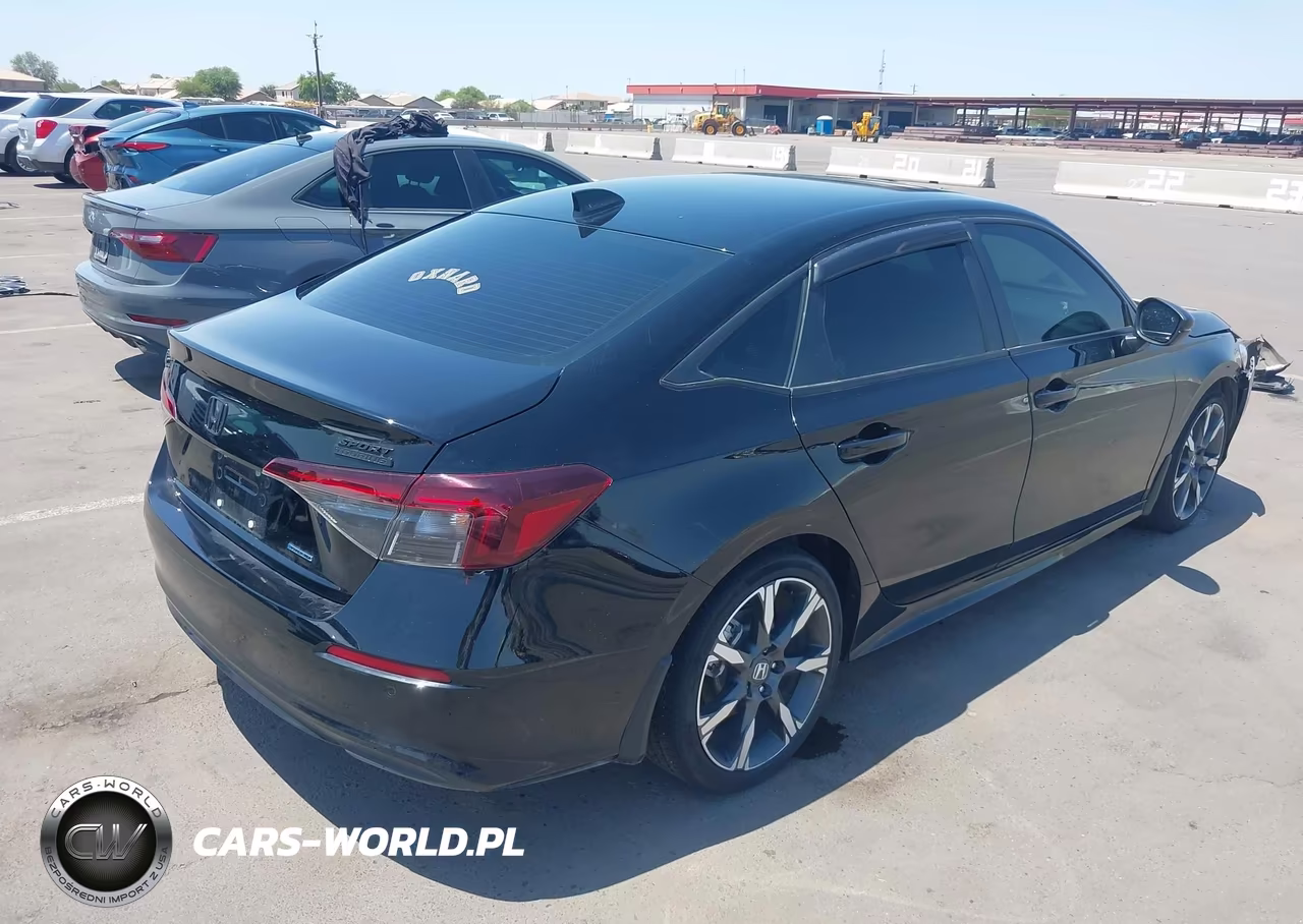 2025 Honda Civic Hybrid Sport-Sport Touring VIN:2HGFE4F83SH303161 - 4