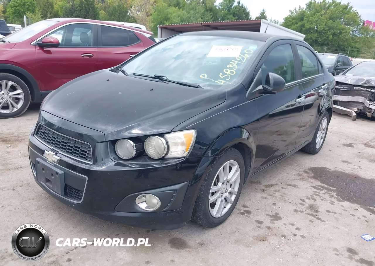 2012 Chevrolet Sonic 2Lt VIN:1G1JC5SH4C4130848 - 2