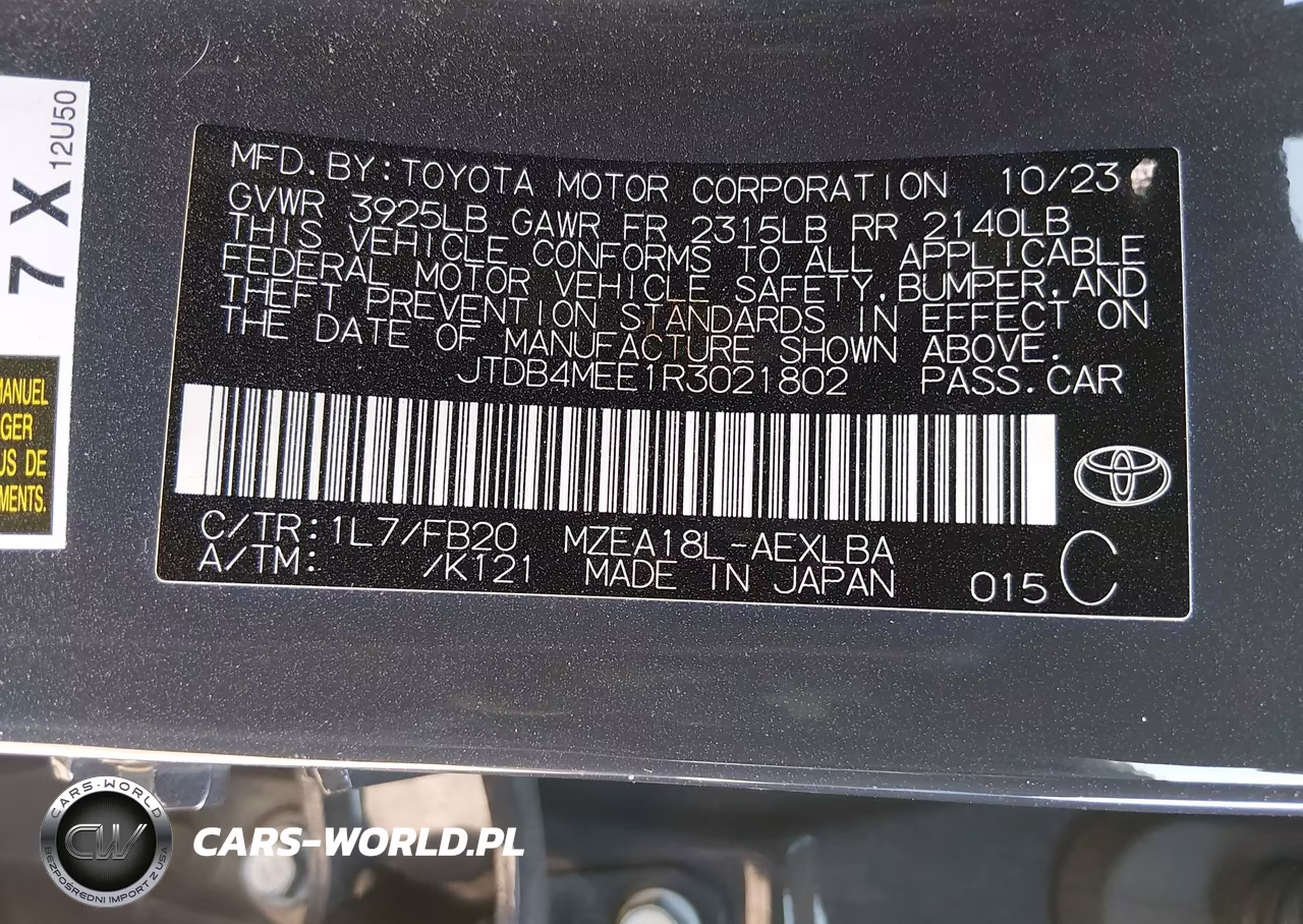 2024 Toyota Corolla Le VIN:JTDB4MEE1R3021802 - 9