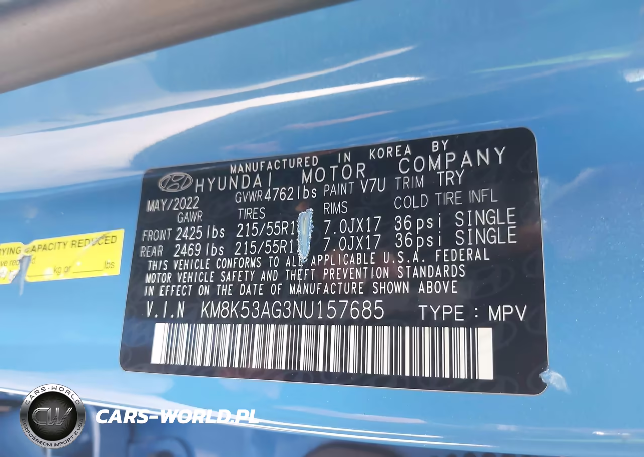 2022 Hyundai Kona Electric Limited VIN:KM8K53AG3NU157685 - 9