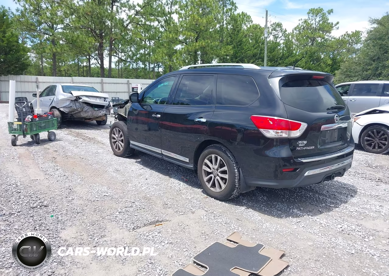 2015 Nissan Pathfinder Sl VIN:5N1AR2MNXFC644264 - 3