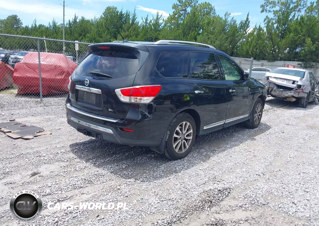 2015 Nissan Pathfinder Sl VIN:5N1AR2MNXFC644264 - 4