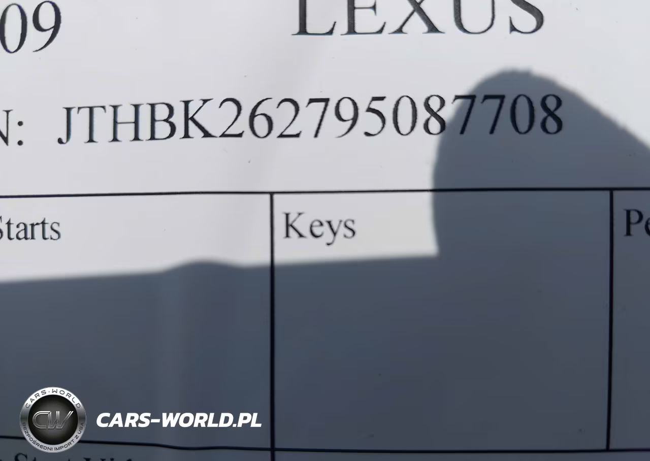 2009 Lexus Is 250 VIN:JTHBK262795087708 - 12