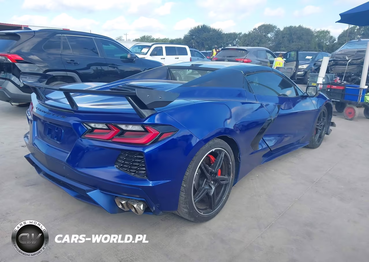 2022 Chevrolet Corvette Stingray Rwd 2Lt VIN:1G1YB3D42N5111874 - 4