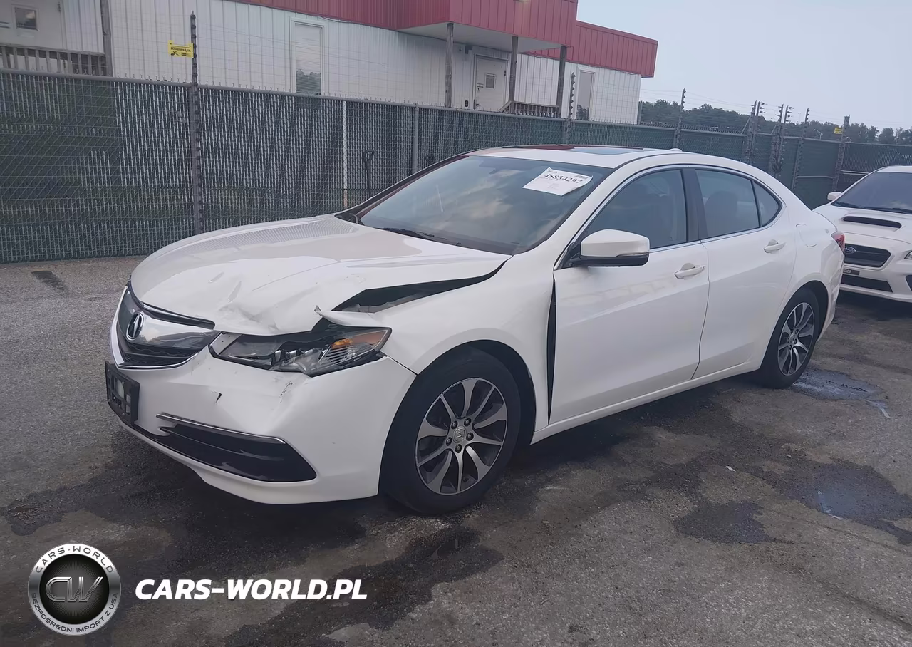 2015 Acura Tlx VIN:19UUB1F33FA007726 - 2