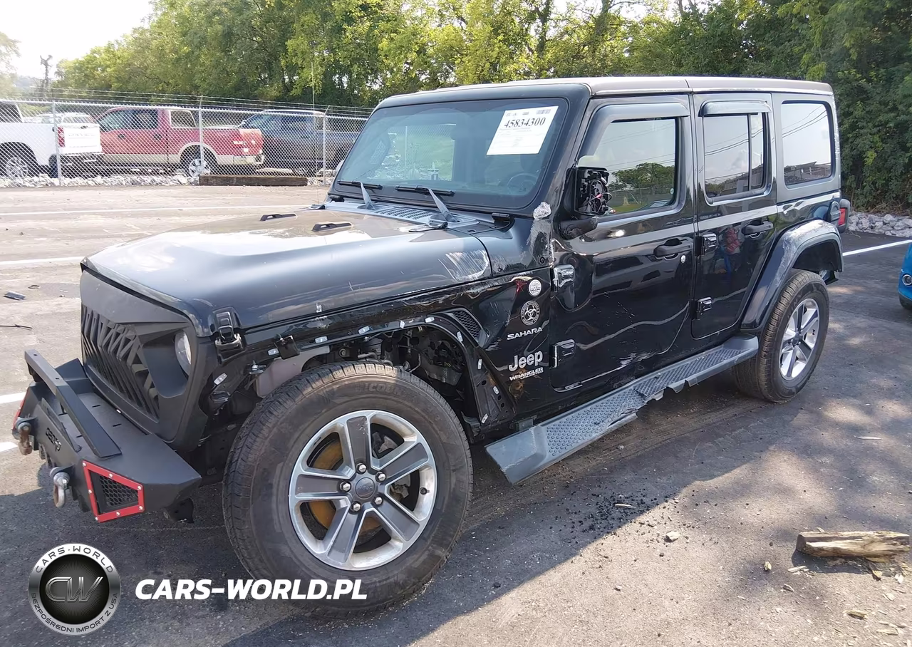 2020 Jeep Wrangler Unlimited Sahara 4X4 VIN:1C4HJXEN9LW199676 - 2