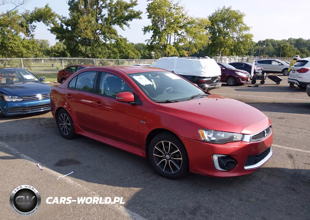 2017 Mitsubishi Lancer Es VIN:JA32U2FU4HU006616 - 1