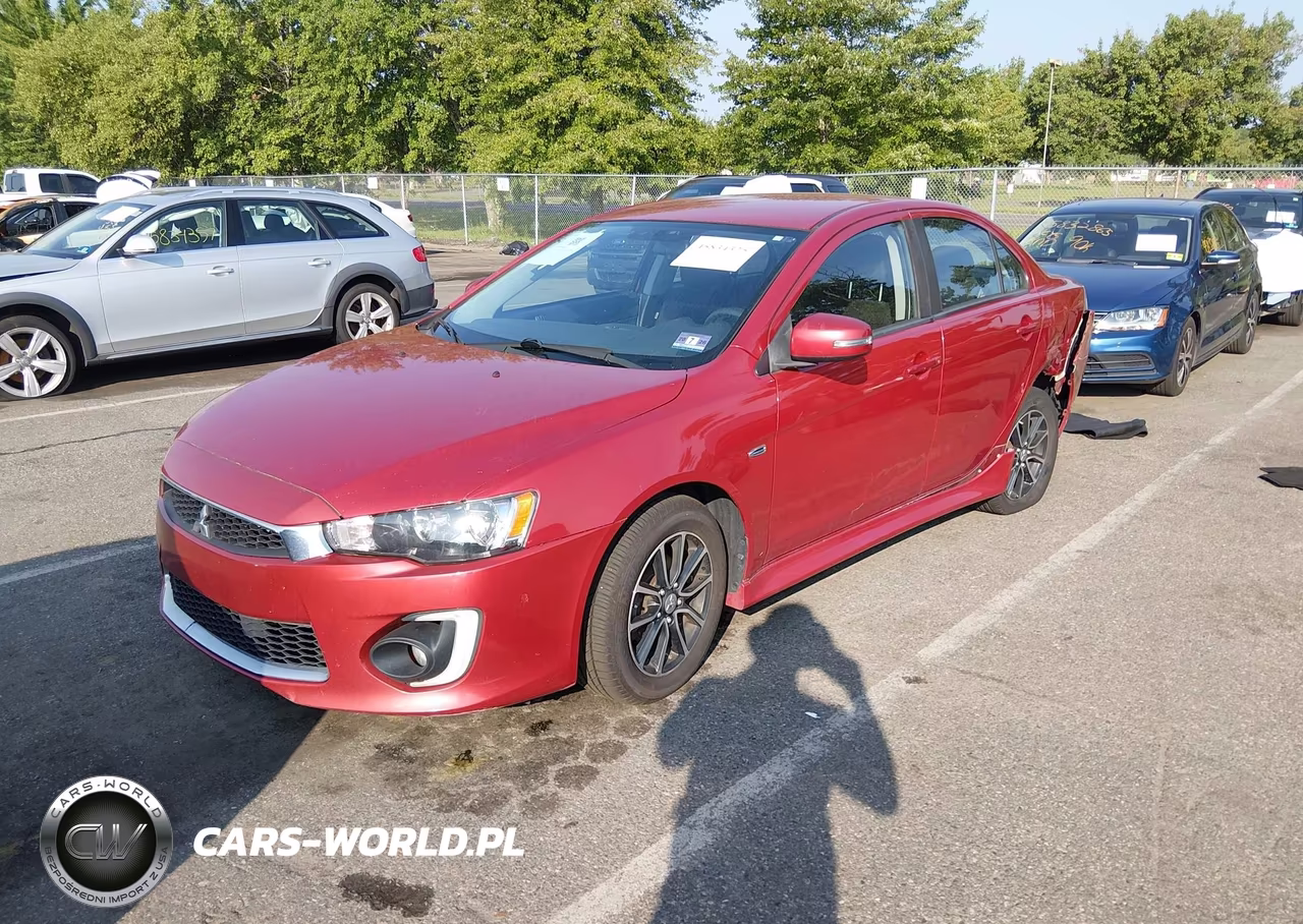 2017 Mitsubishi Lancer Es VIN:JA32U2FU4HU006616 - 2