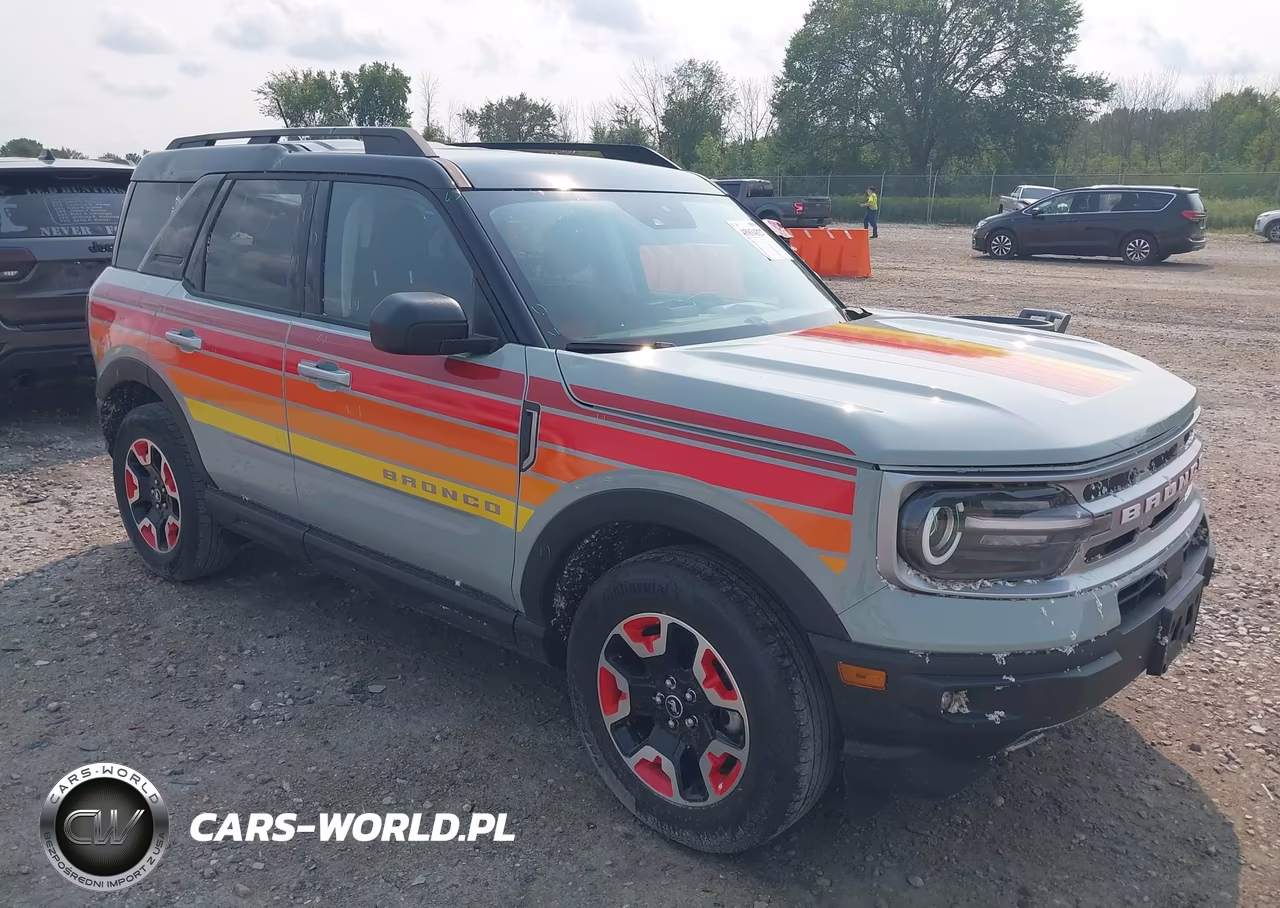 2024 Ford Bronco Sport Free Wheeling VIN:3FMCR9K61RRF70641 - 1