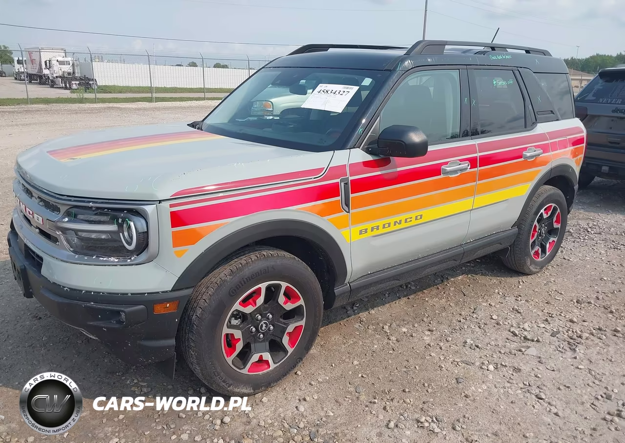 2024 Ford Bronco Sport Free Wheeling VIN:3FMCR9K61RRF70641 - 2