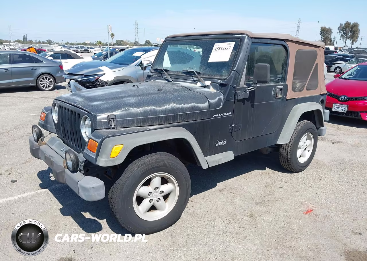 2001 Jeep Wrangler Se VIN:1J4FA29P41P326745 - 2