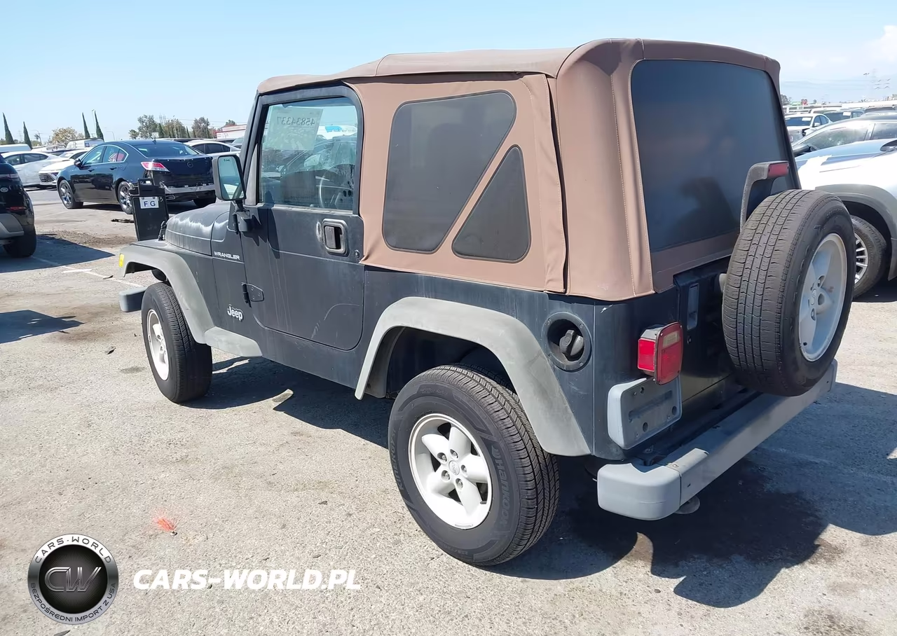 2001 Jeep Wrangler Se VIN:1J4FA29P41P326745 - 3