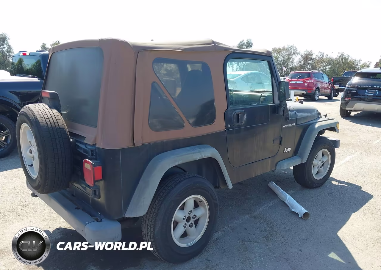 2001 Jeep Wrangler Se VIN:1J4FA29P41P326745 - 4
