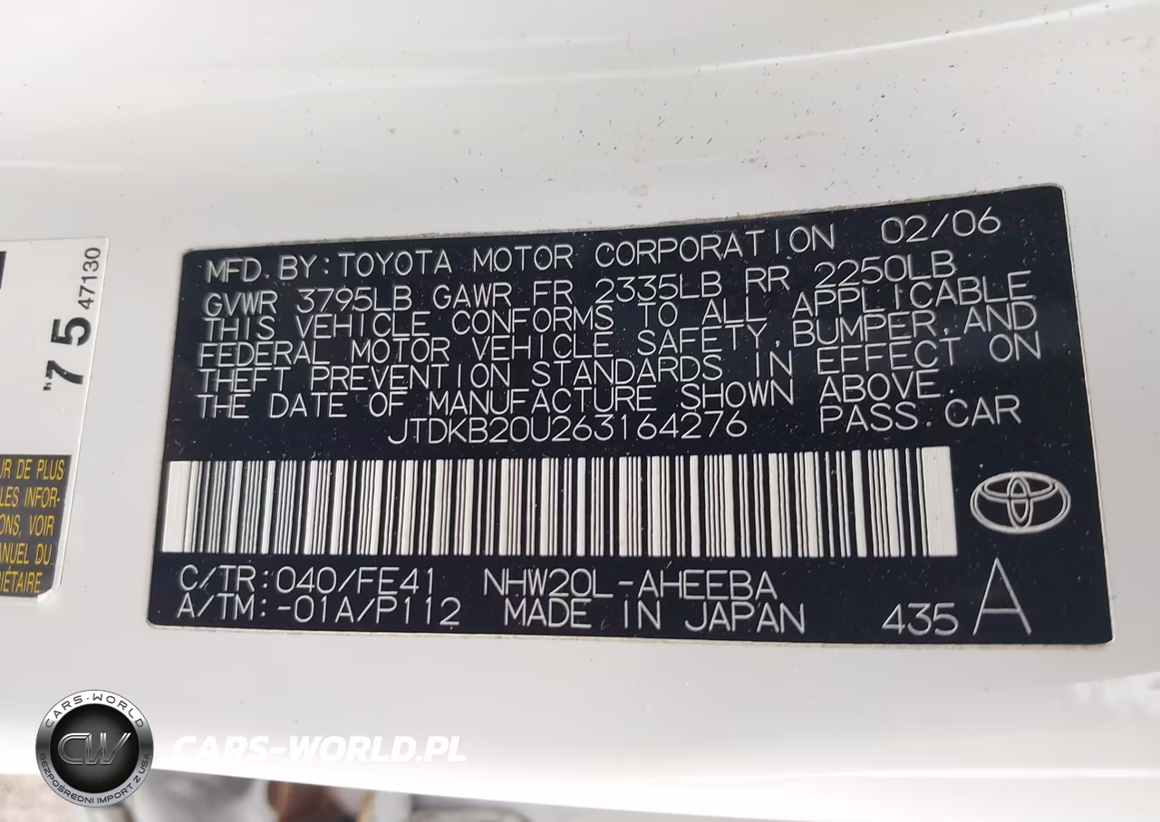 2006 Toyota Prius VIN:JTDKB20U263164276 - 9