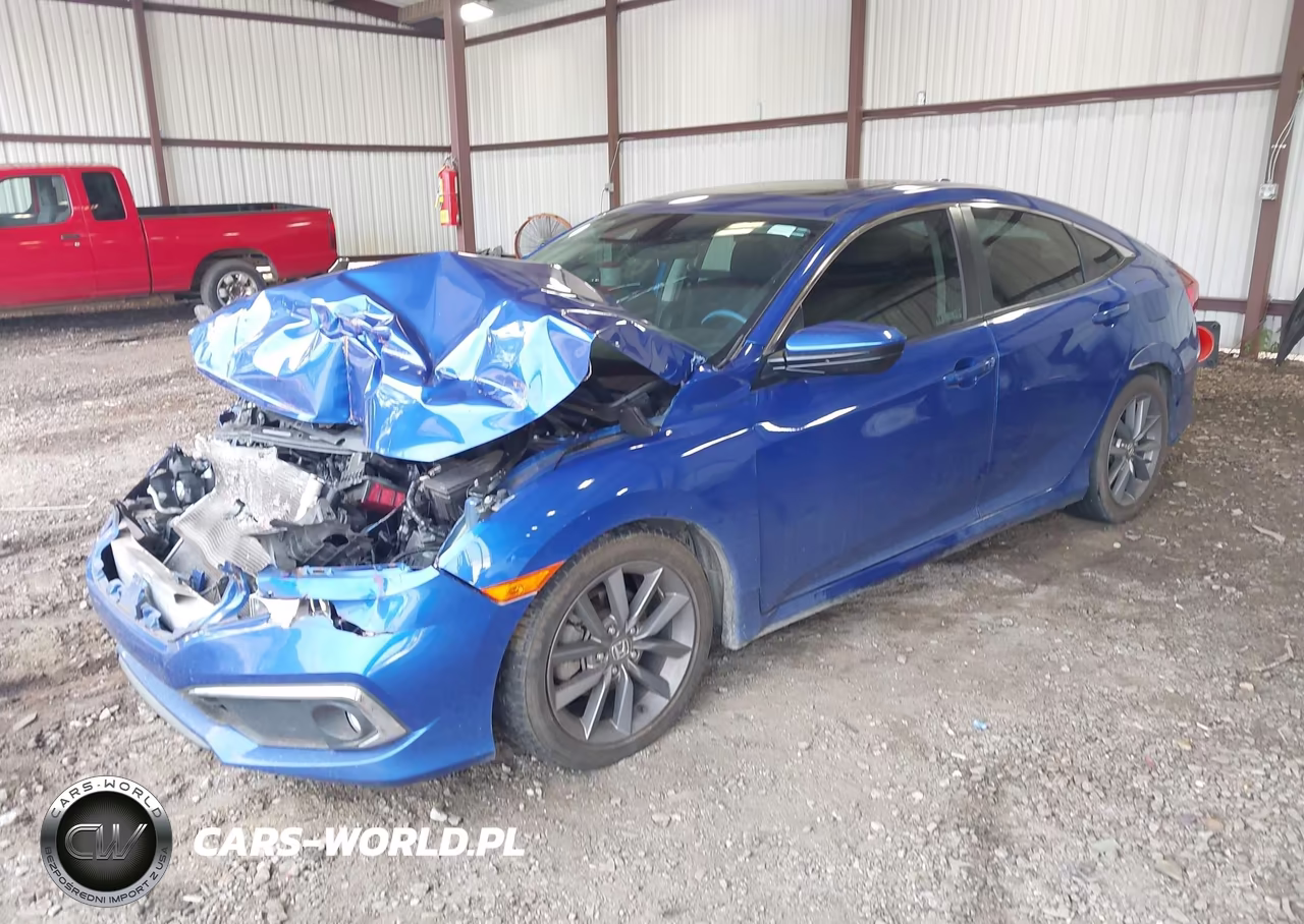 2020 Honda Civic Ex VIN:19XFC1F36LE011198 - 2